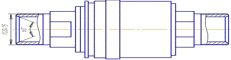 Рис.1.4 Схематическое изображение муфты разрывной
