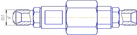 Рис.1.2 Схематическое изображение муфты соединительной 