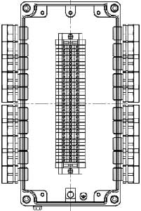 Рис.1. Схематическое изображение коробки соединительной КСРВ-Т35