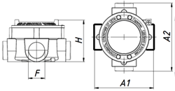 Схематическое изображение коробок СКВ-П90N1 - СКВ-П144N6