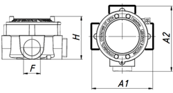 Схематическое изображение коробок СКВ-T90N1 - СКВ-Т144N6