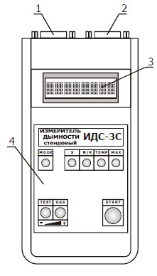 Конструкция электронного блока измерителя ИДС-3С