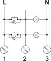 Рис.1. Схема подключения реле ASO-201
