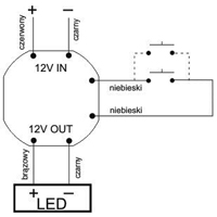 Рис.1. Схема подключения светорегулятора SCO-803